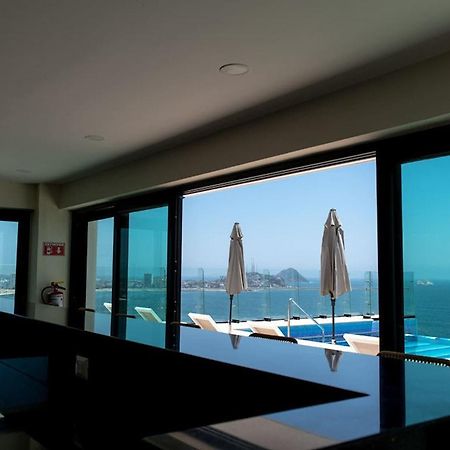 Terraza Con Vista Al Mar, Bbq Y Piscina Apartment Mazatlan Bagian luar foto