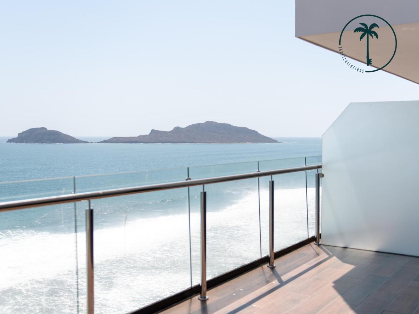 Terraza Con Vista Al Mar, Bbq Y Piscina Apartment Mazatlan Bagian luar foto