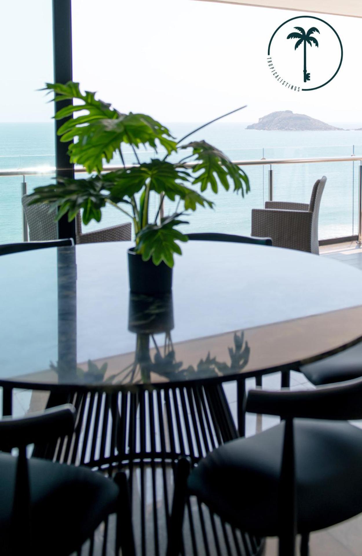 Terraza Con Vista Al Mar, Bbq Y Piscina Apartment Mazatlan Bagian luar foto